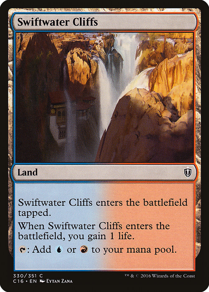 Swiftwater Cliffs [Commander 2016] | Card Merchant Takapuna