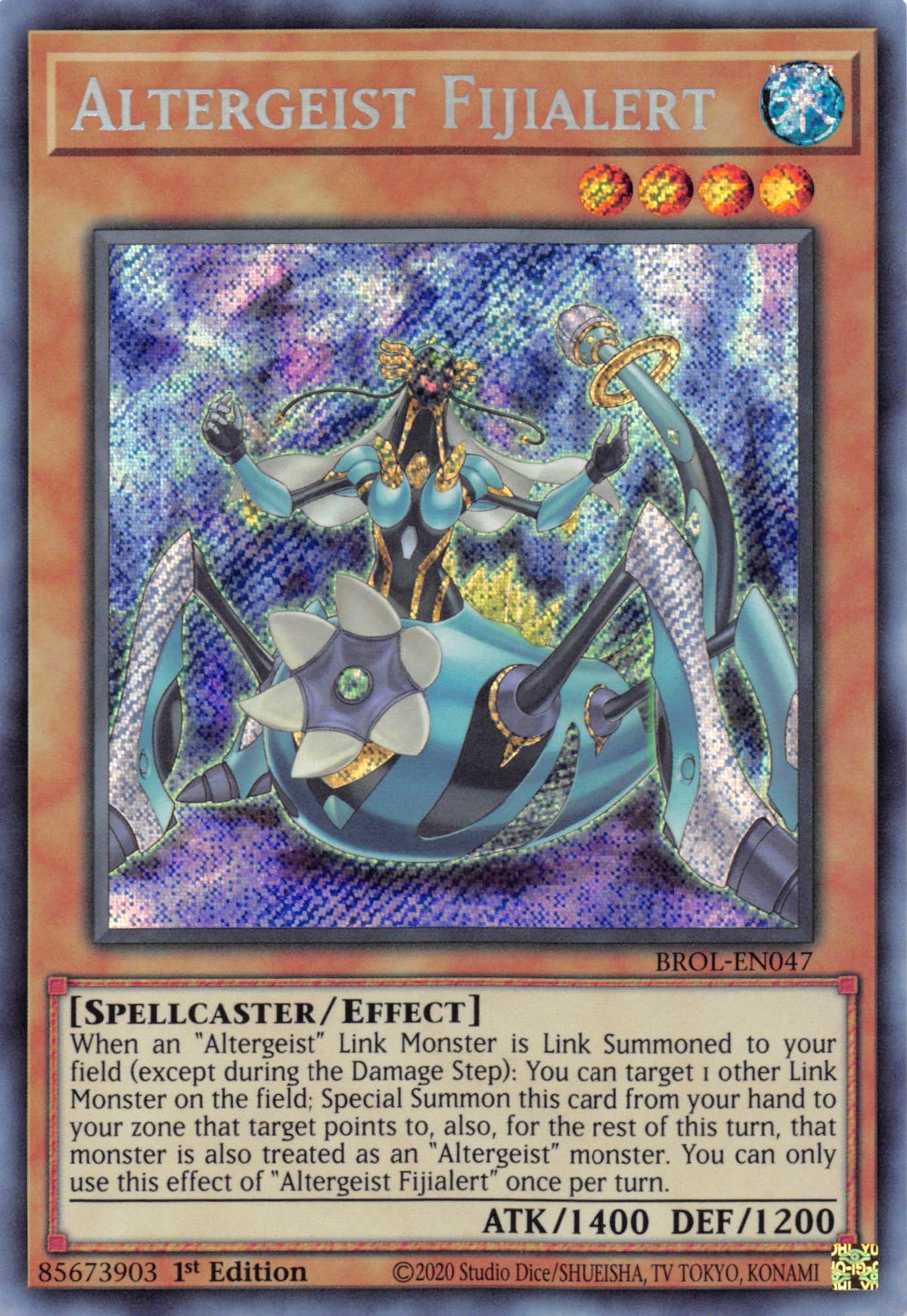 Altergeist Fijialert [BROL-EN047] Secret Rare | Card Merchant Takapuna