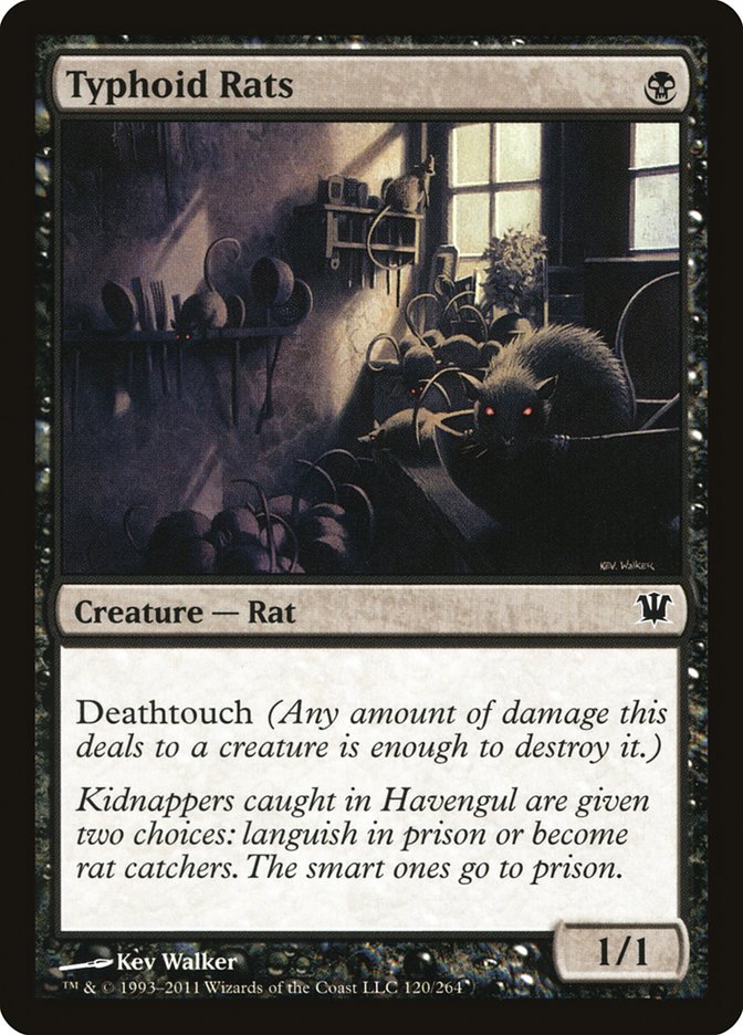 Typhoid Rats [Innistrad] | Card Merchant Takapuna