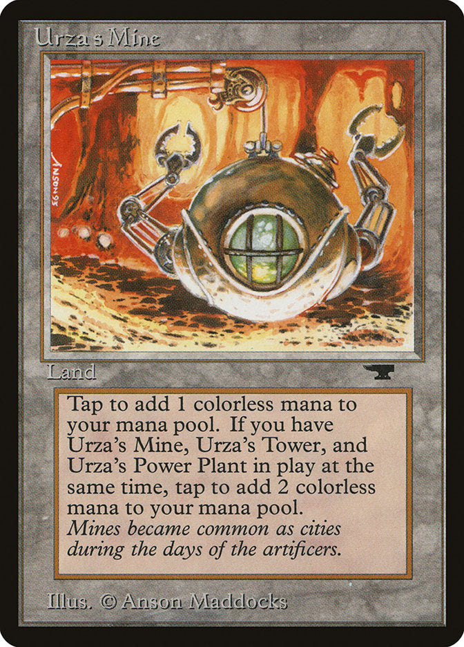 Urza's Mine (Orange Background) [Antiquities] | Card Merchant Takapuna