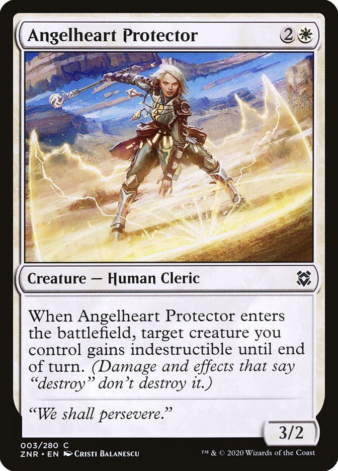 Angelheart Protector [Zendikar Rising] | Card Merchant Takapuna