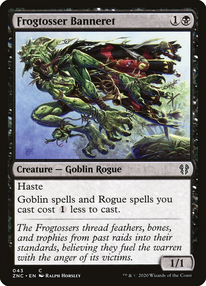 Frogtosser Banneret [Zendikar Rising Commander] | Card Merchant Takapuna