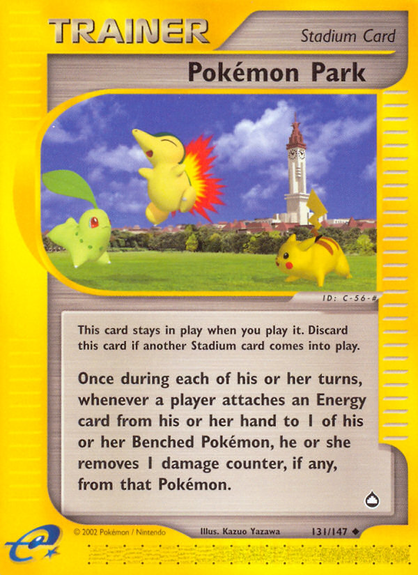 Pokemon Park (131/147) [Aquapolis] | Card Merchant Takapuna