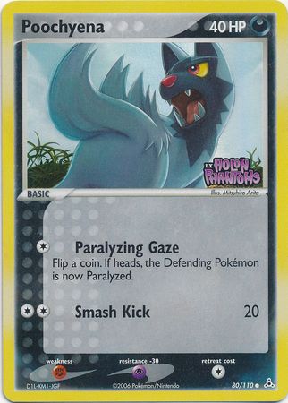 Poochyena (80/110) (Stamped) [EX: Holon Phantoms] | Card Merchant Takapuna