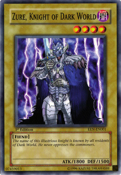 Zure, Knight of Dark World [EEN-EN001] Common | Card Merchant Takapuna