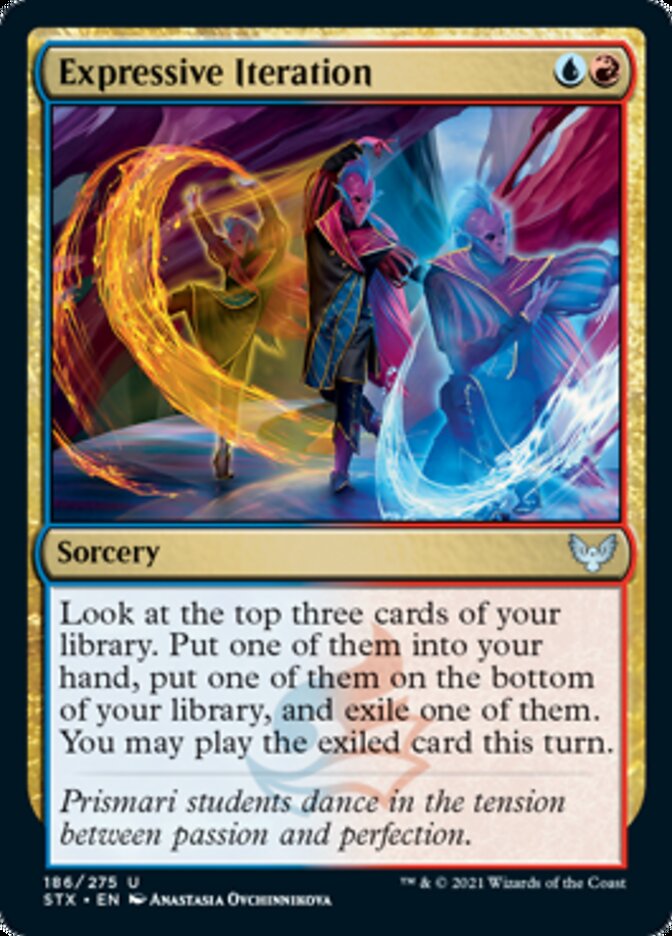 Expressive Iteration [Strixhaven: School of Mages] | Card Merchant Takapuna