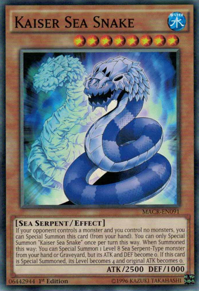 Kaiser Sea Snake [MACR-EN091] Common | Card Merchant Takapuna