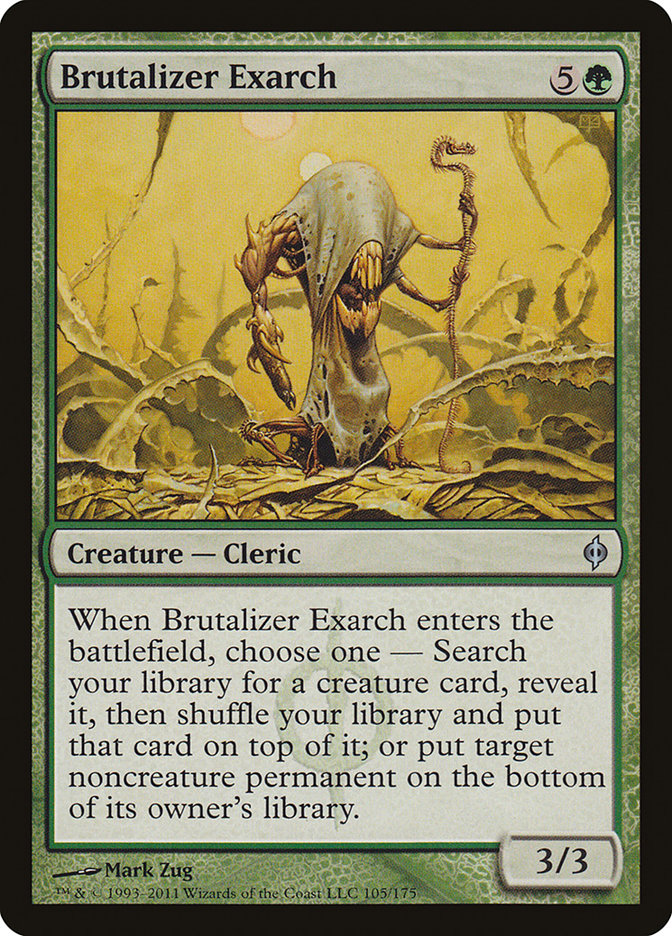 Brutalizer Exarch [New Phyrexia] | Card Merchant Takapuna