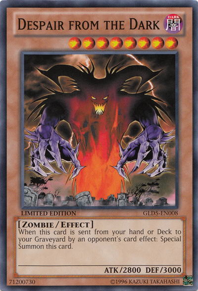 Despair from the Dark [GLD5-EN008] Common | Card Merchant Takapuna