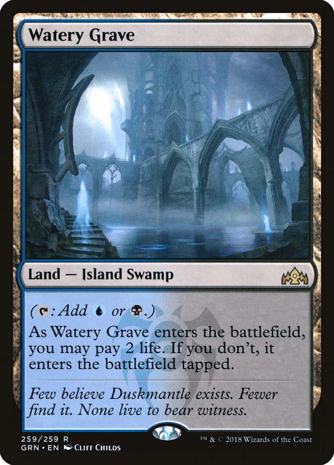 Watery Grave [Guilds of Ravnica] | Card Merchant Takapuna