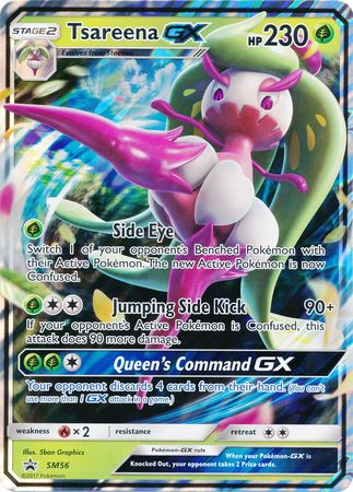 Tsareena GX (SM56) (Jumbo Card) [Sun & Moon: Black Star Promos] | Card Merchant Takapuna