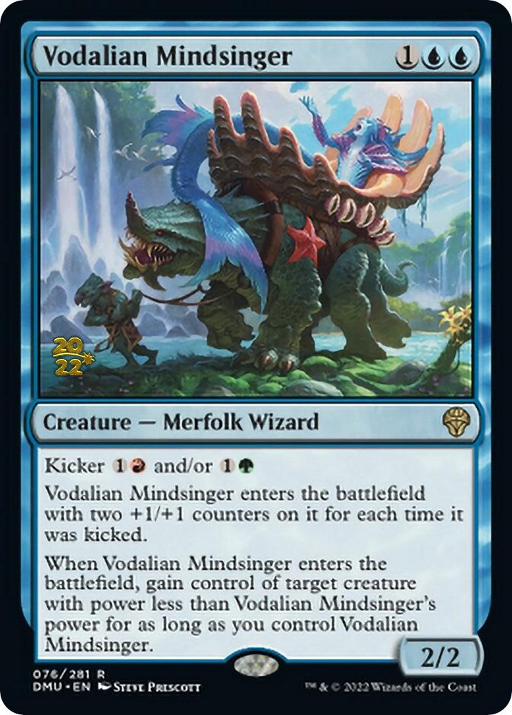 Vodalian Mindsinger [Dominaria United Prerelease Promos] | Card Merchant Takapuna