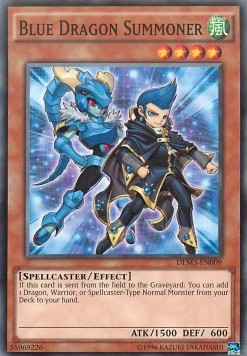 Blue Dragon Summoner [DEM3-EN009] Common | Card Merchant Takapuna