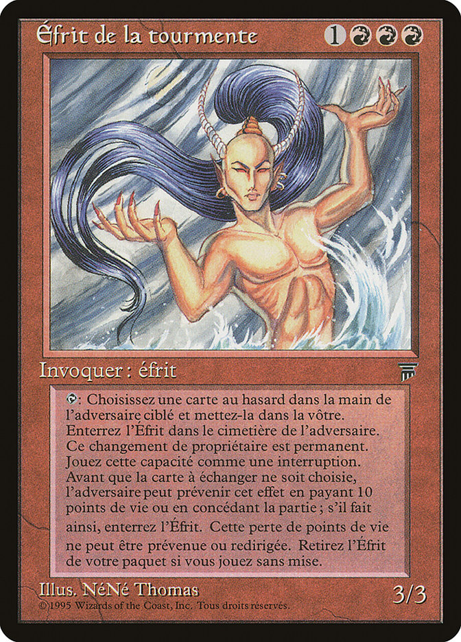 Tempest Efreet (French) - "Efrit de la tourmente" [Renaissance] | Card Merchant Takapuna