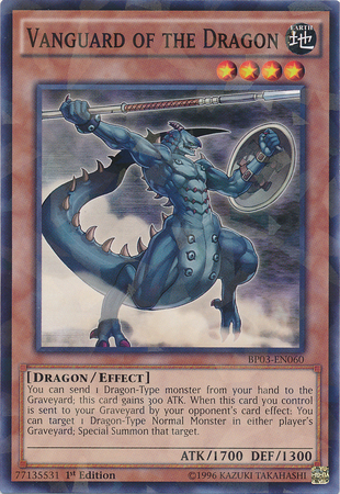 Vanguard of the Dragon [BP03-EN060] Shatterfoil Rare | Card Merchant Takapuna