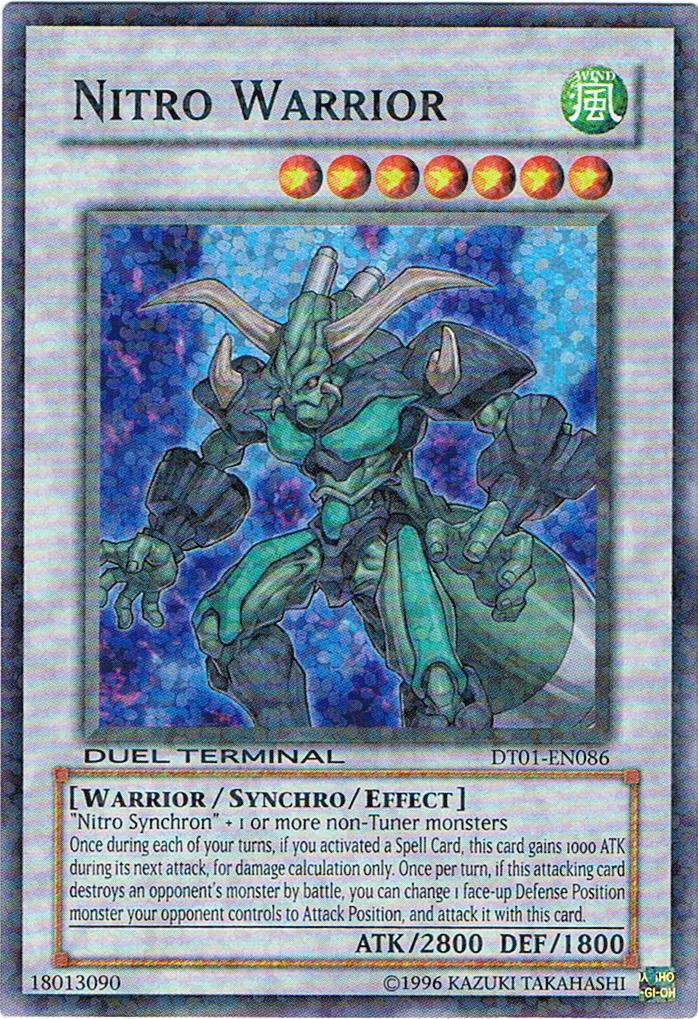 Nitro Warrior [DT01-EN086] Super Rare | Card Merchant Takapuna