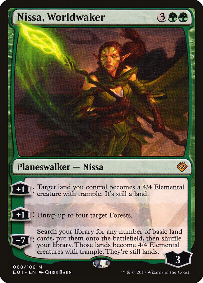 Nissa, Worldwaker [Archenemy: Nicol Bolas] | Card Merchant Takapuna