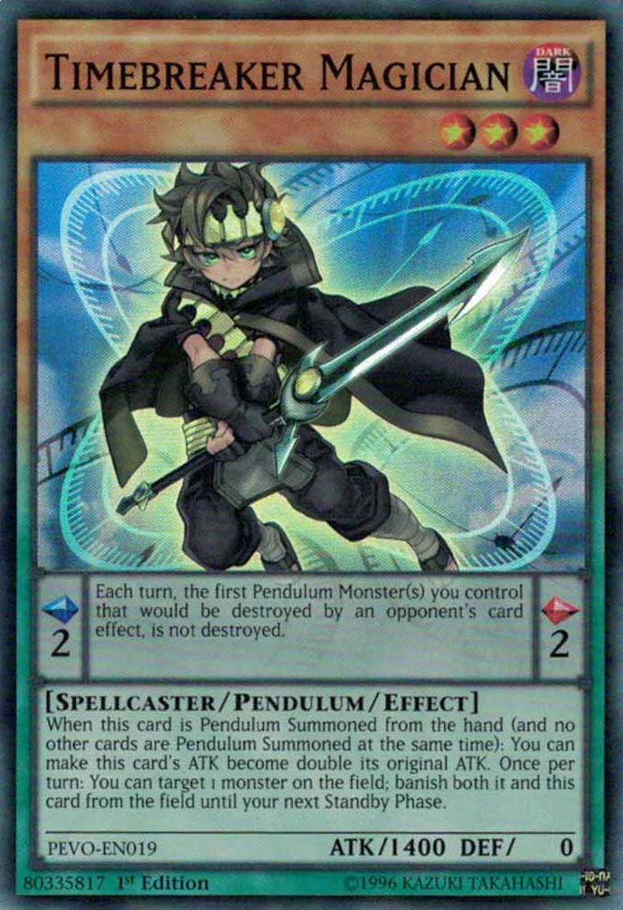 Timebreaker Magician [PEVO-EN019] Super Rare | Card Merchant Takapuna