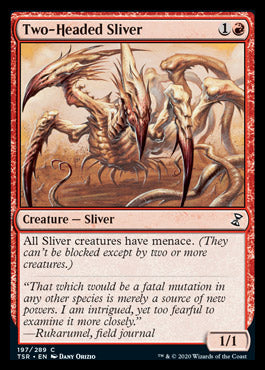 Two-Headed Sliver [Time Spiral Remastered] | Card Merchant Takapuna