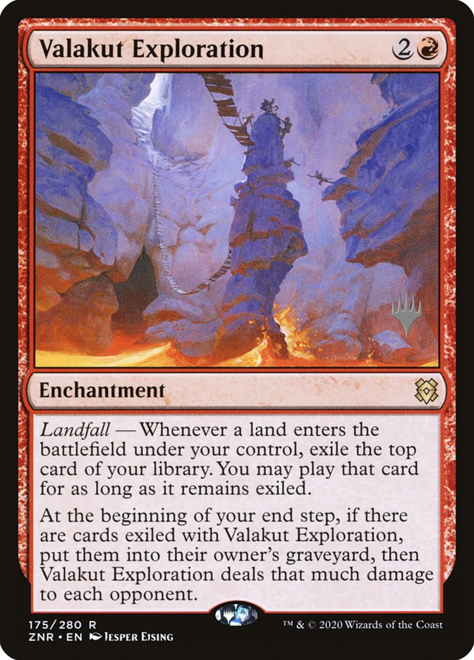 Valakut Exploration (Promo Pack) [Zendikar Rising Promos] | Card Merchant Takapuna