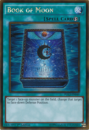 Book of Moon [PGL2-EN049] Gold Rare | Card Merchant Takapuna