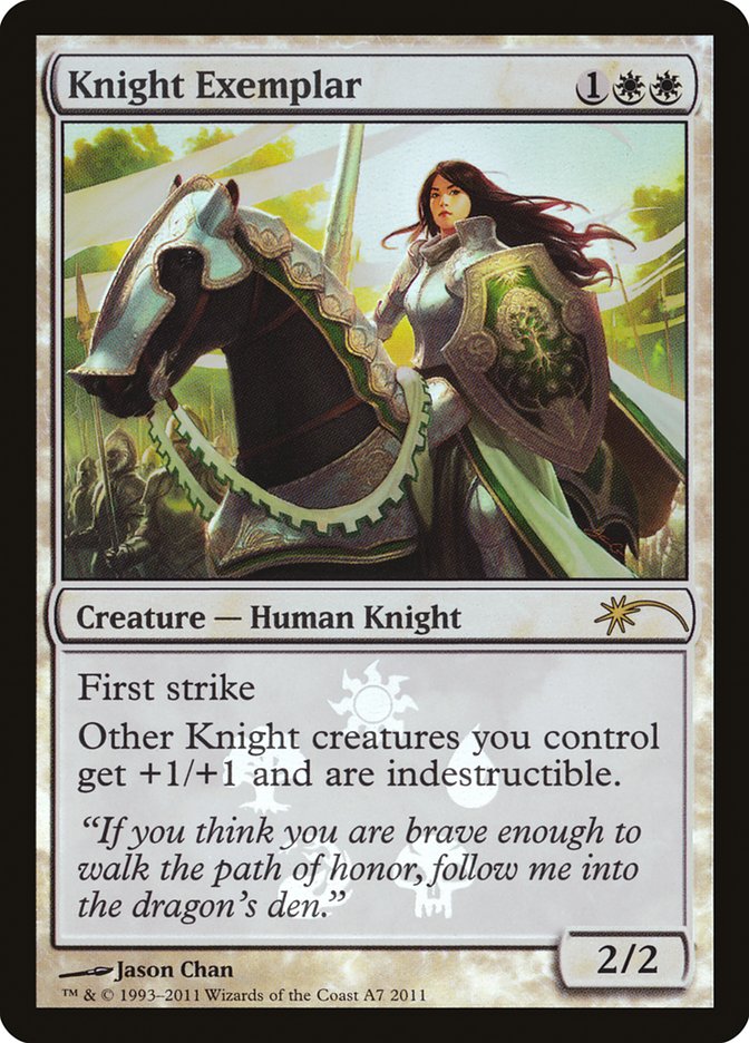 Knight Exemplar [Resale Promos] | Card Merchant Takapuna