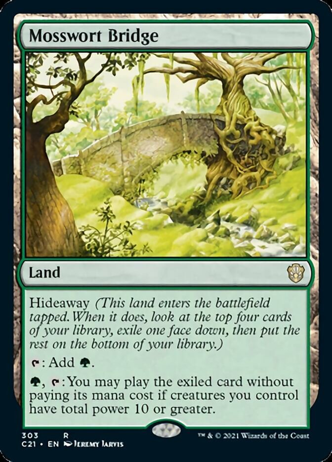 Mosswort Bridge [Commander 2021] | Card Merchant Takapuna