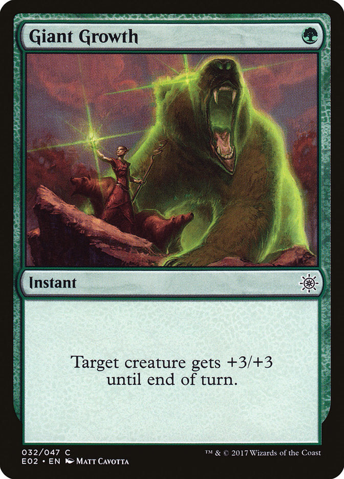 Giant Growth [Explorers of Ixalan] | Card Merchant Takapuna