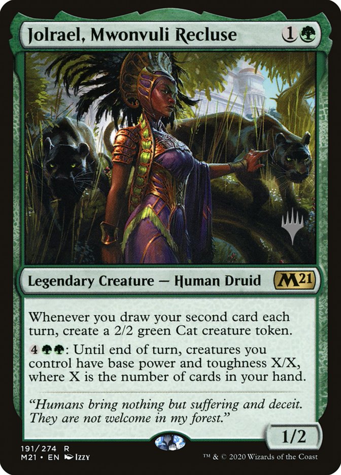 Jolrael, Mwonvuli Recluse (Promo Pack) [Core Set 2021 Promos] | Card Merchant Takapuna