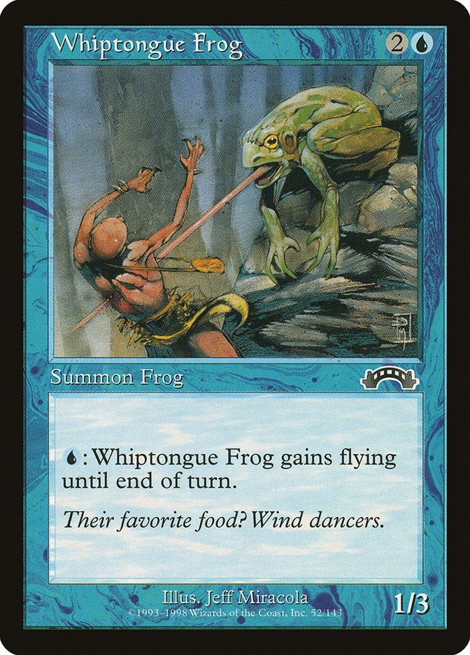 Whiptongue Frog [Exodus] | Card Merchant Takapuna