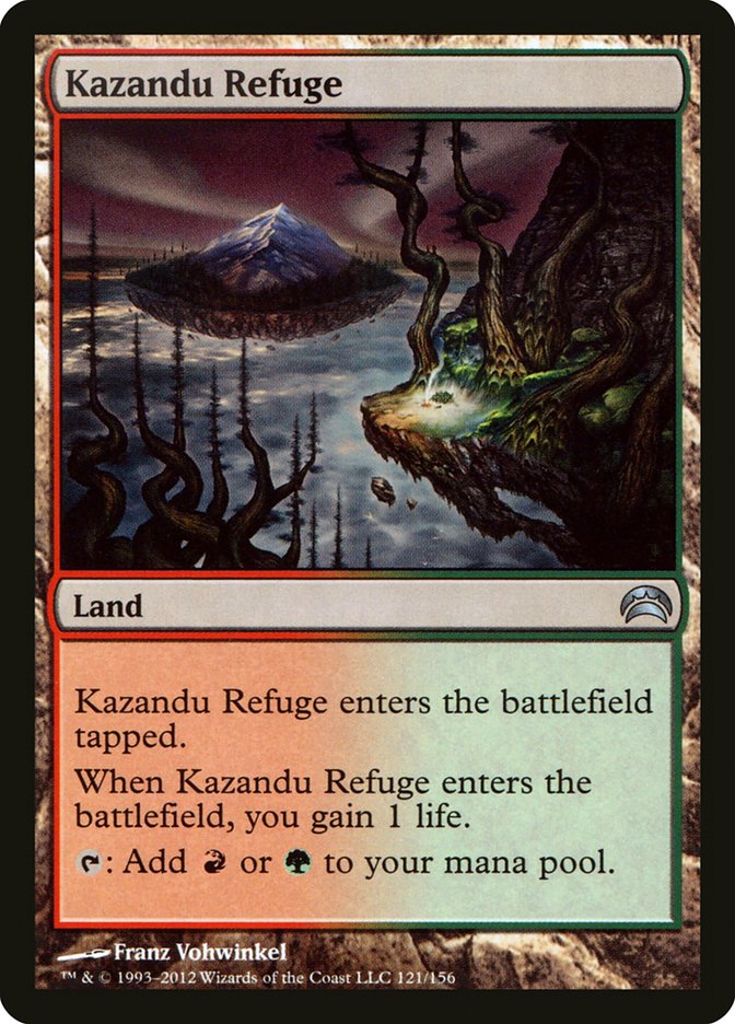 Kazandu Refuge [Planechase 2012] | Card Merchant Takapuna