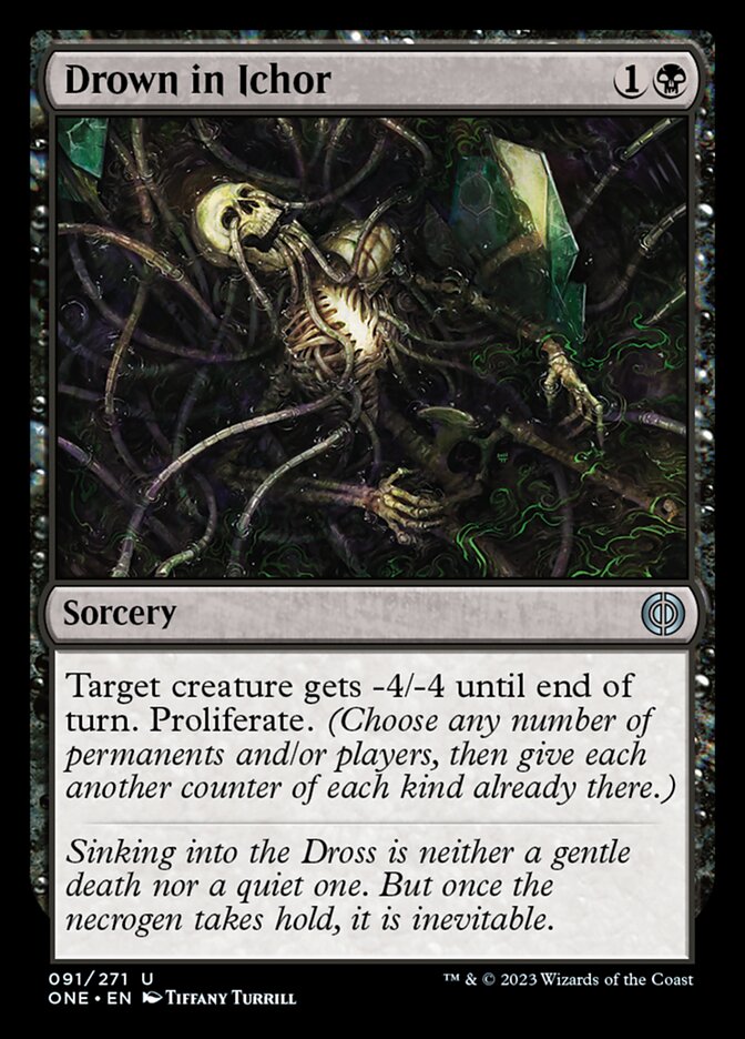 Drown in Ichor [Phyrexia: All Will Be One] | Card Merchant Takapuna