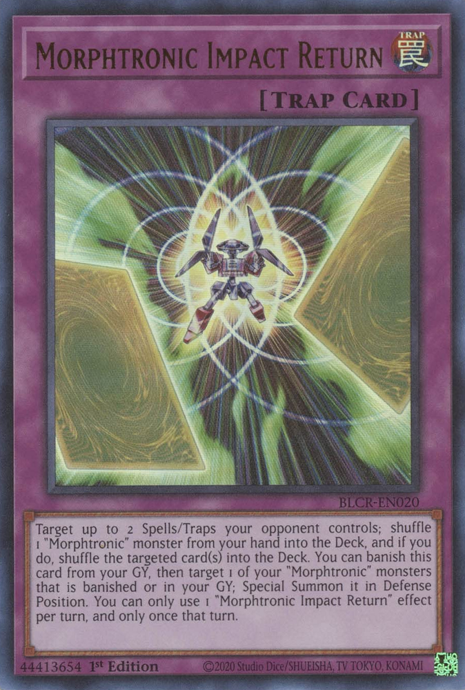 Morphtronic Impact Return [BLCR-EN020] Ultra Rare | Card Merchant Takapuna