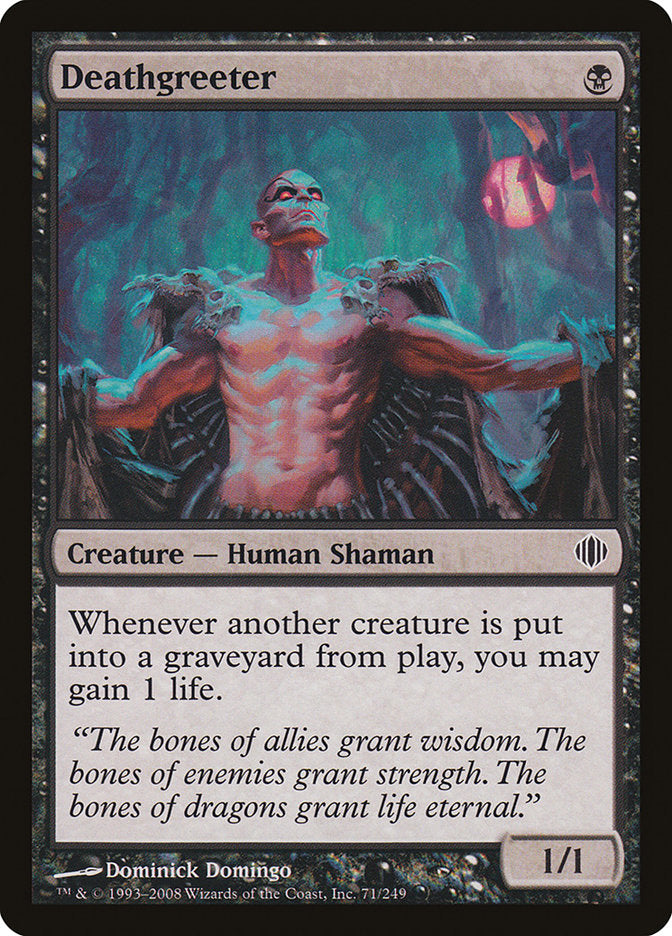 Deathgreeter [Shards of Alara] | Card Merchant Takapuna