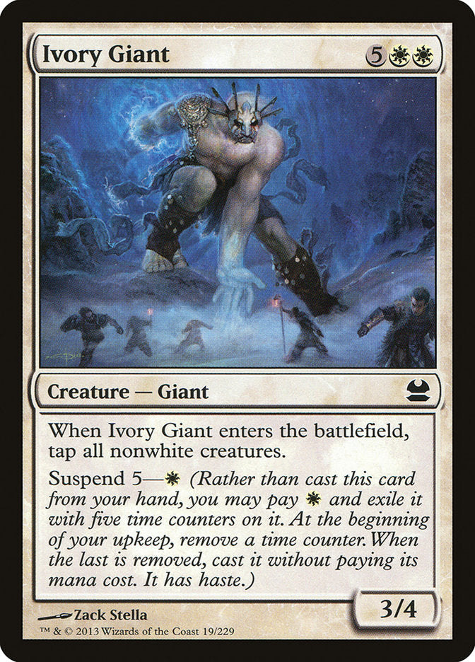 Ivory Giant [Modern Masters] | Card Merchant Takapuna