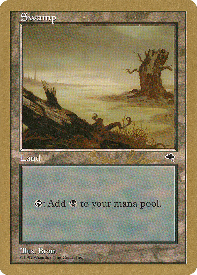 Swamp (bs340) (Brian Selden) [World Championship Decks 1998] | Card Merchant Takapuna