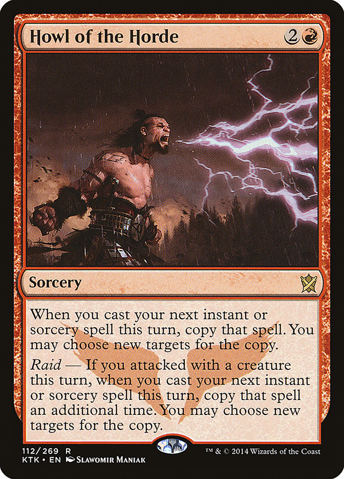 Howl of the Horde [Khans of Tarkir] | Card Merchant Takapuna