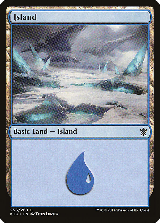 Island (256) [Khans of Tarkir] | Card Merchant Takapuna