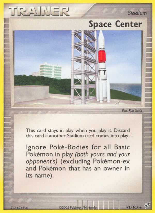 Space Center (91/107) [EX: Deoxys] | Card Merchant Takapuna