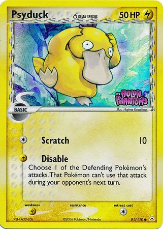 Psyduck (81/110) (Delta Species) (Stamped) [EX: Holon Phantoms] | Card Merchant Takapuna