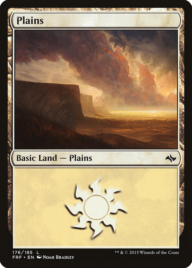 Plains (176) [Fate Reforged] | Card Merchant Takapuna