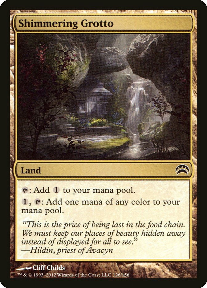 Shimmering Grotto [Planechase 2012] | Card Merchant Takapuna