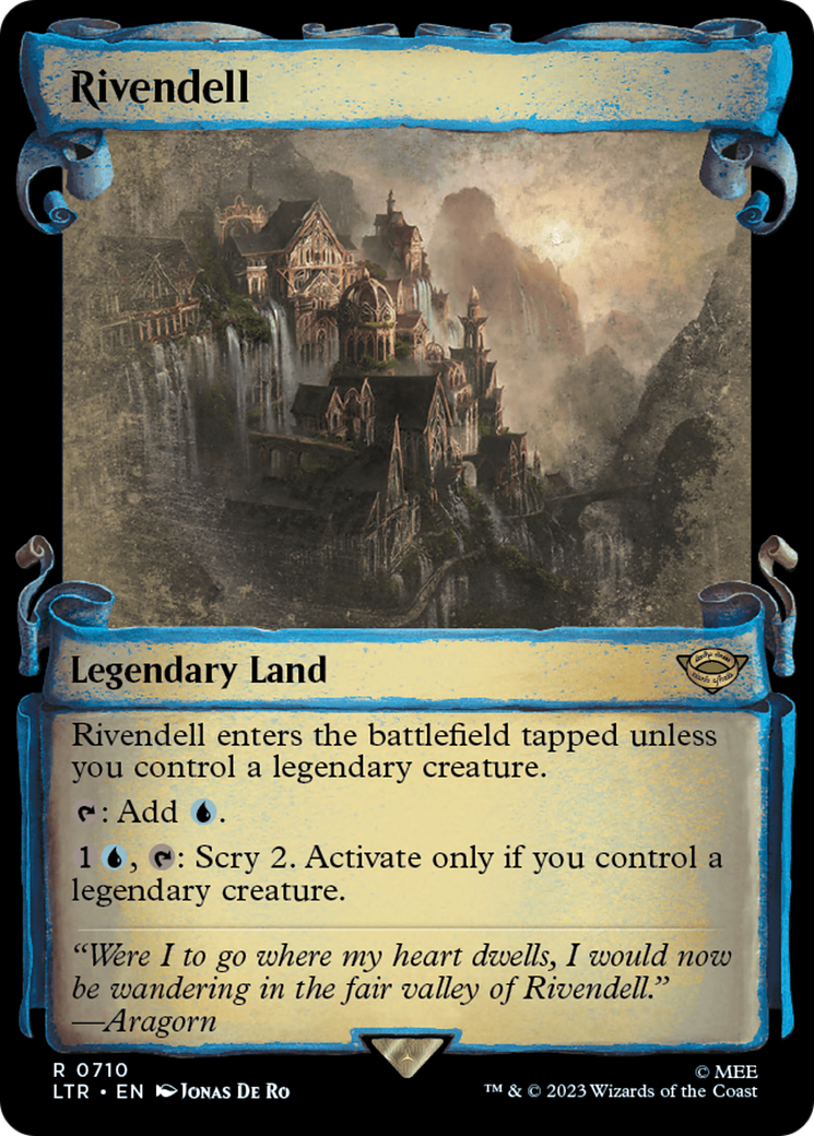 Rivendell [The Lord of the Rings: Tales of Middle-Earth Showcase Scrolls] | Card Merchant Takapuna