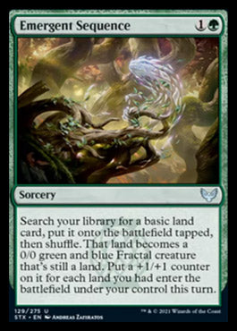 Emergent Sequence [Strixhaven: School of Mages] | Card Merchant Takapuna