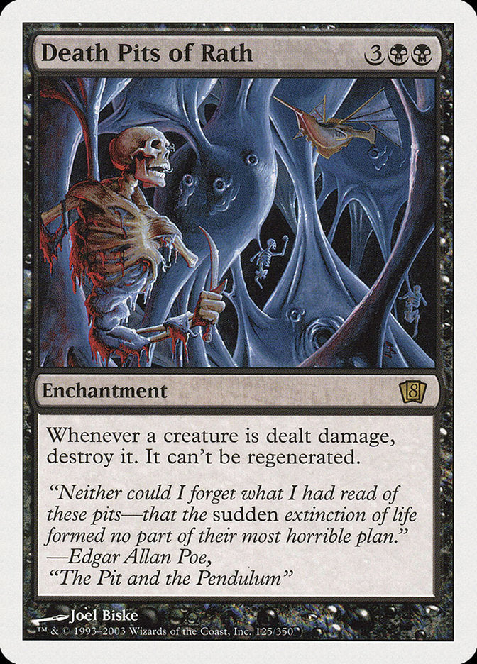 Death Pits of Rath [Eighth Edition] | Card Merchant Takapuna