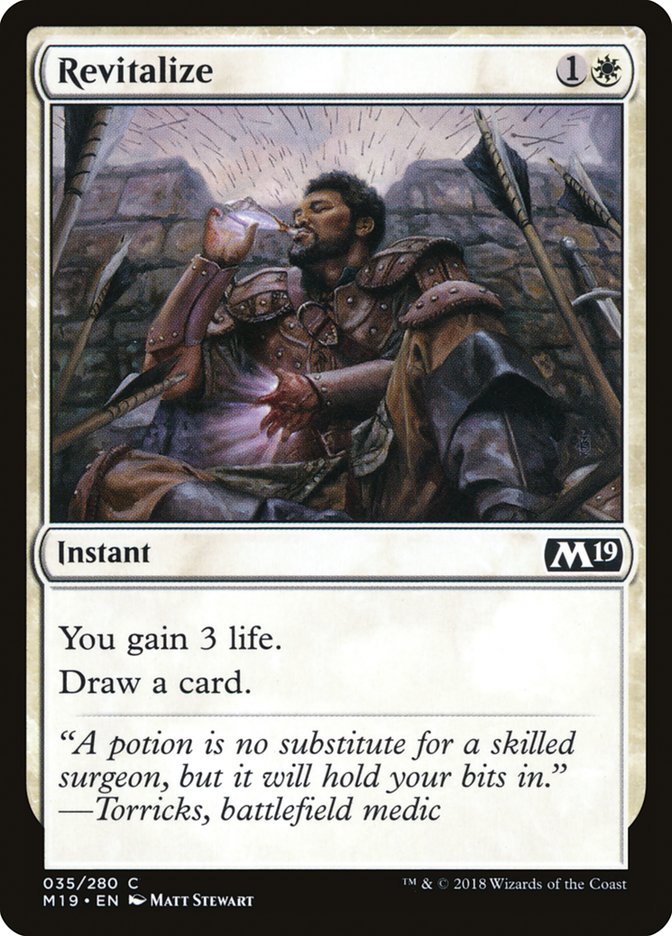 Revitalize [Core Set 2019] | Card Merchant Takapuna