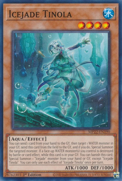 Icejade Tinola [MP22-EN190] Common | Card Merchant Takapuna