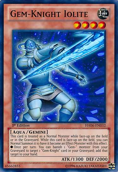 Gem-Knight Iolite [HA06-EN032] Super Rare | Card Merchant Takapuna