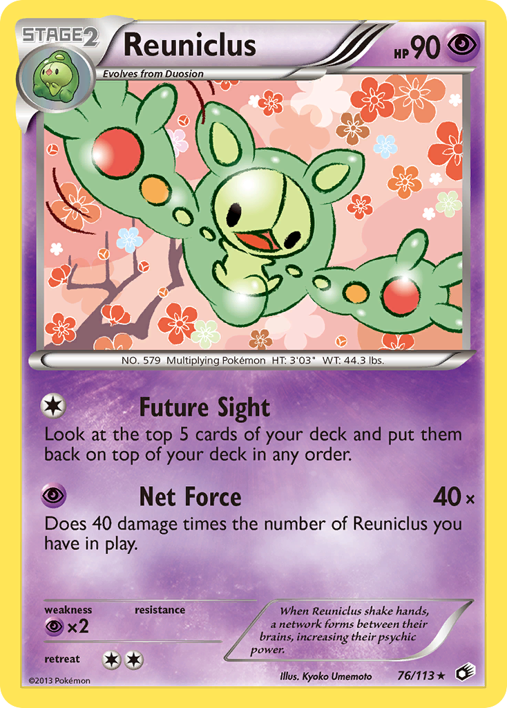 Reuniclus (76/113) [Black & White: Legendary Treasures] | Card Merchant Takapuna