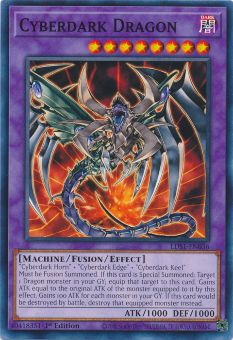 Cyberdark Dragon [LDS1-EN036] Common | Card Merchant Takapuna